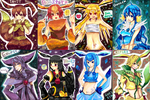 イーブイ系擬人化