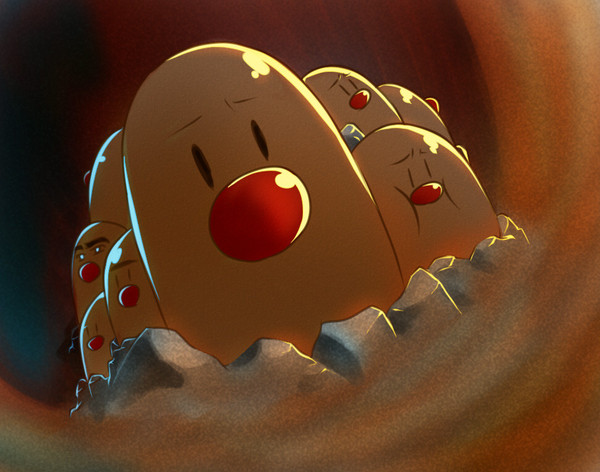 「どうして空は青いんだろう、どうして僕はディグダなんだろう？」