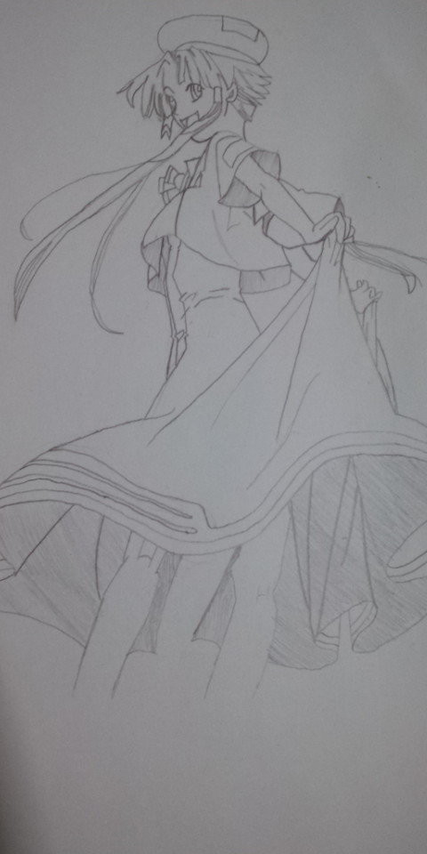水無灯里(模写)