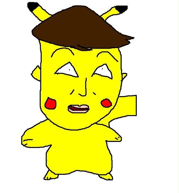 ピカチュウの半擬人化