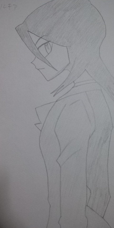 朽木ルキア(模写)