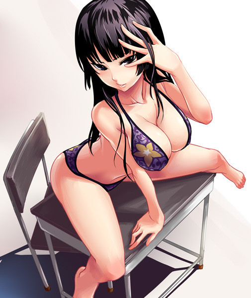 夕子水着