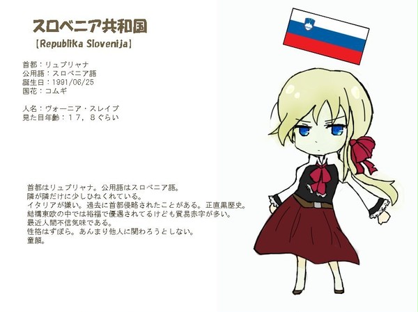 【捏造ヘタリア】スロベニアさん