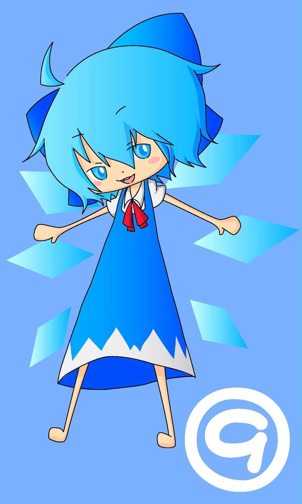 ちるのたん【塗らせていただきました】