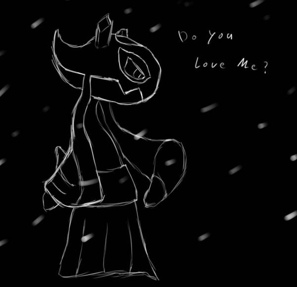 黒地に白。