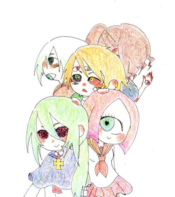 目がいっぱいだよ!