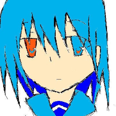 初めて色を塗ってみました。