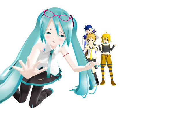 ミクさんメガネはこうやって使うんだよ！！！！