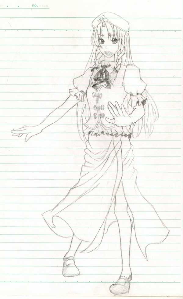 線画？下書き？