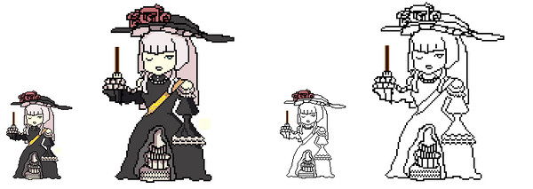 ドット絵　ワルギリア