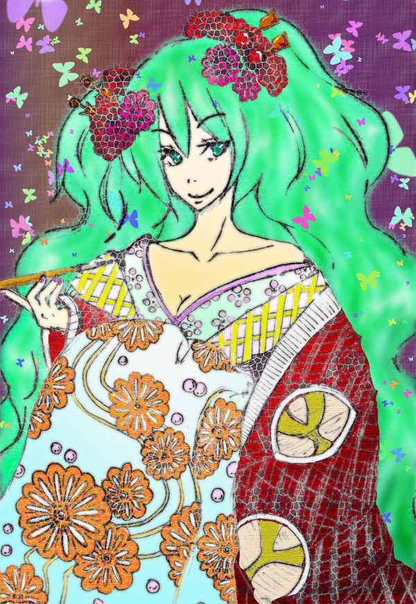 ミク花魁