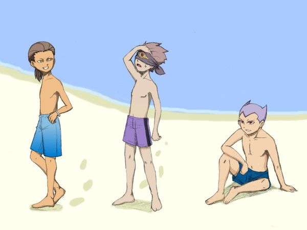 俺ブンが海へ行ったようです