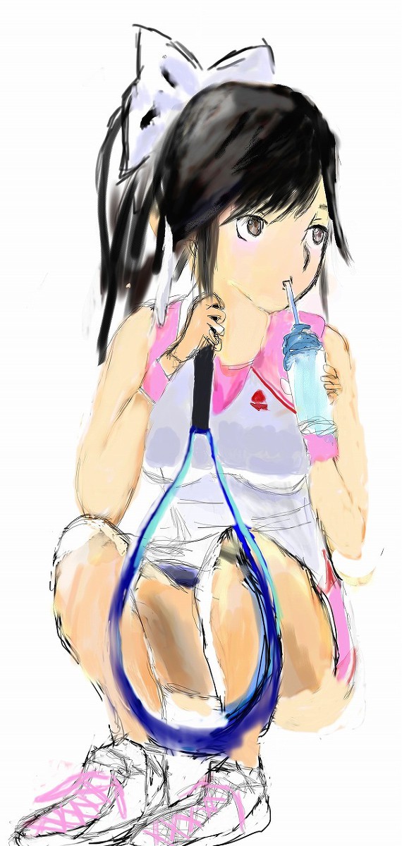 テニス　高嶺　愛花　ラブプラス
