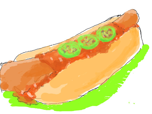 【モス】ホットドッグ【スパイシーチリドッグ】