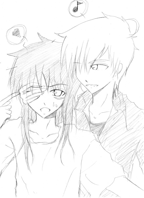 初描き