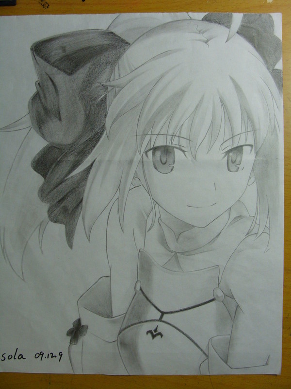 saberlily 笑顔