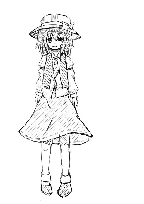 蓮子かいてみた。