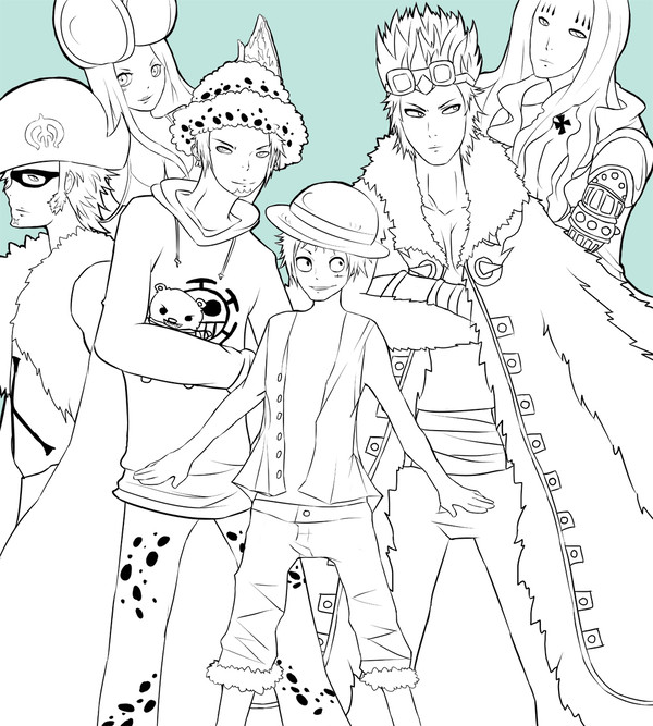 OP supernovas lineart