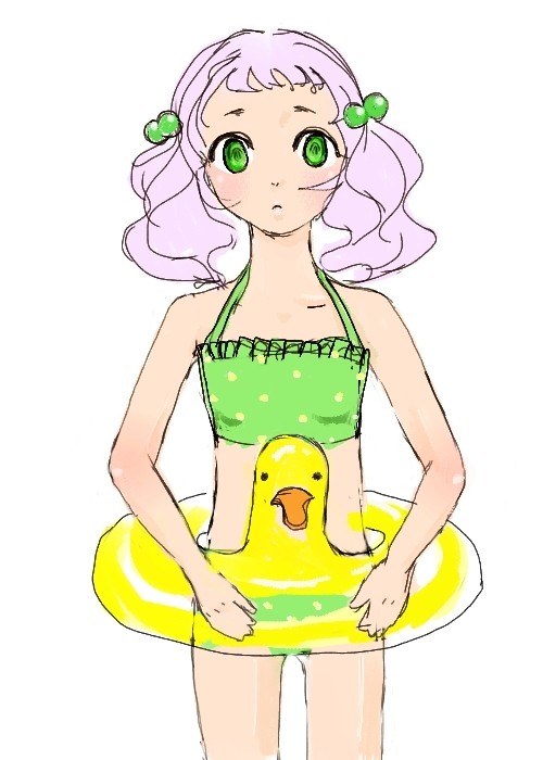水泳しましょー