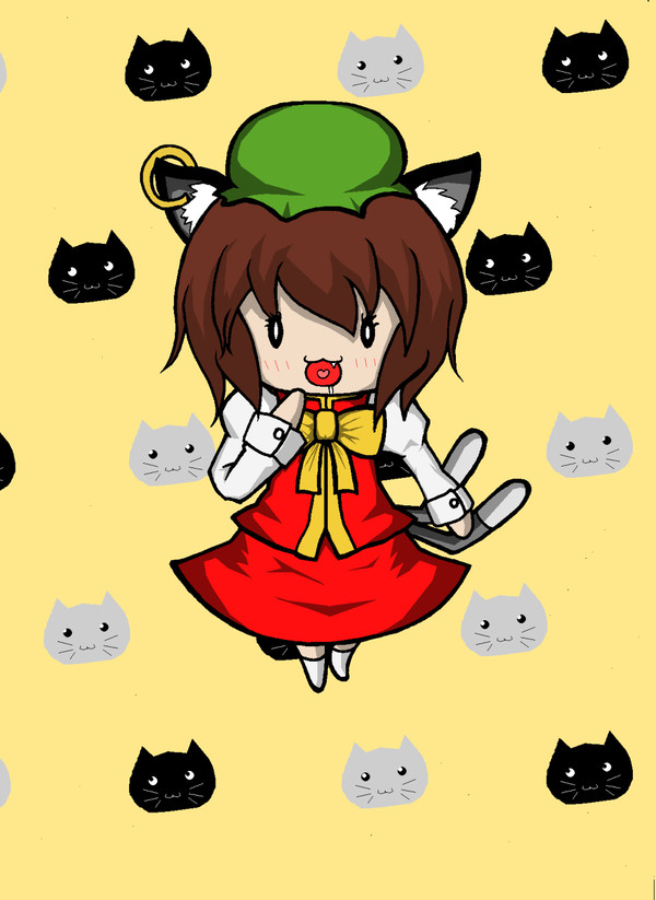 橙にゃんにゃん