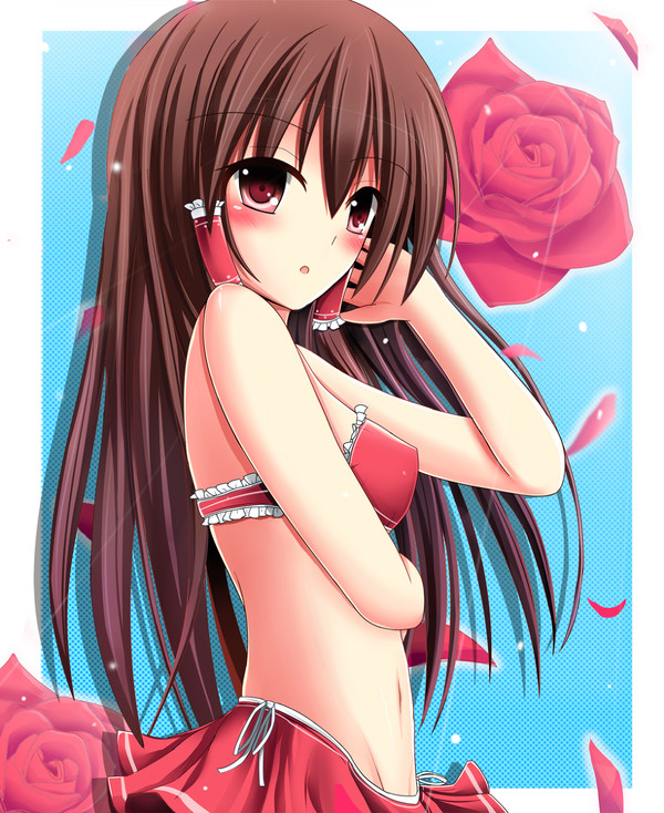 亜麻色の髪の乙女