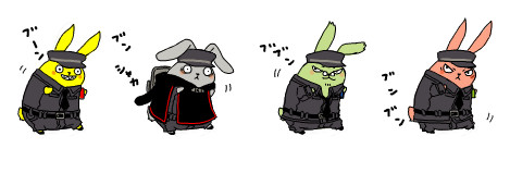 扉組でやってみた。