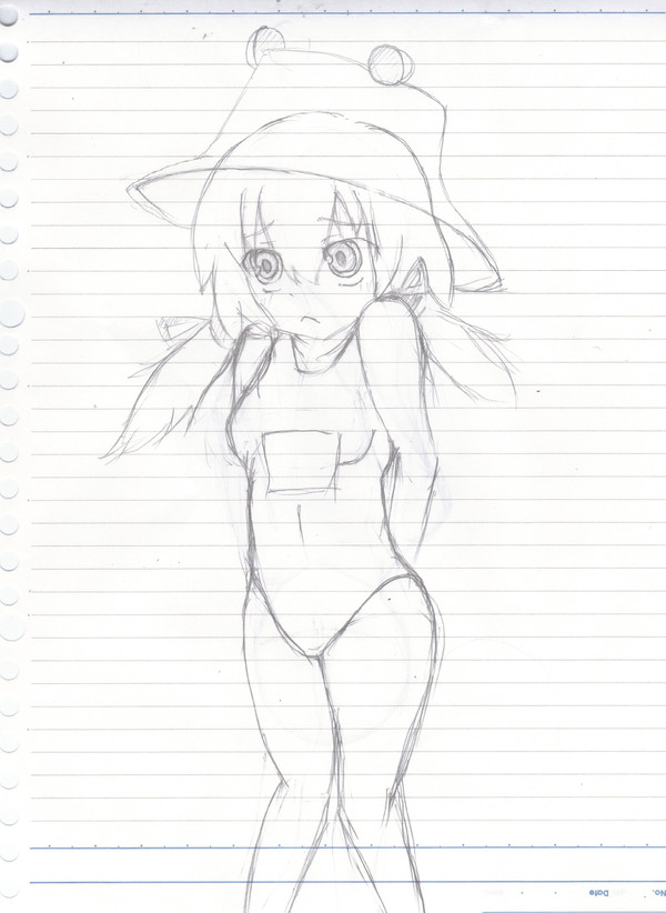 スク水諏訪子