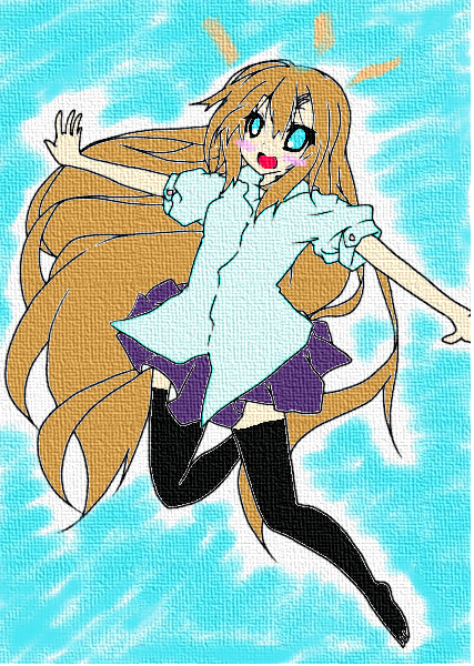 [塗らせていただきました!]空も飛べるはずっ!!