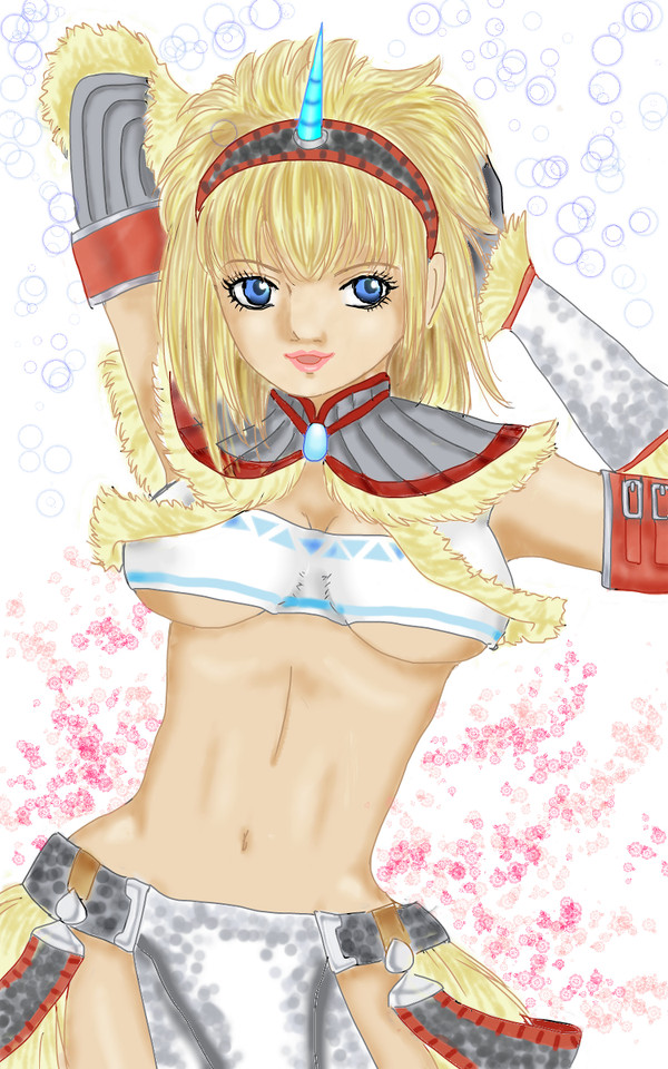 褐色キリン娘