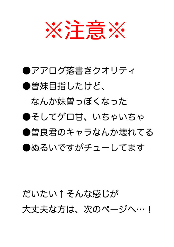【曽妹のような】熱中症【妹曽のような】