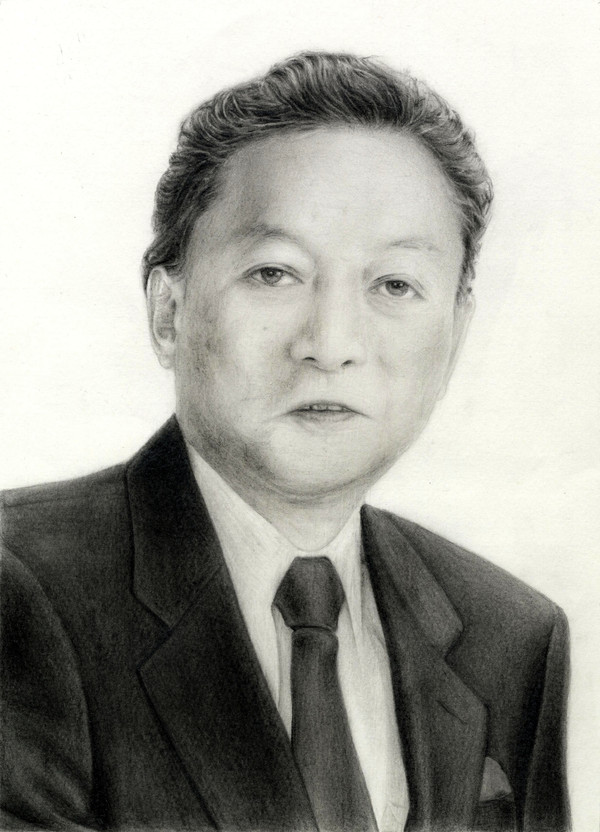 デッサンの授業で一番時間をかけて描き、己が最高傑作と思われる鳩山