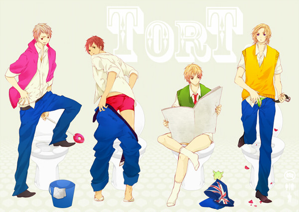 【ヘタリア】TrickorToilet.【悪友眉毛】