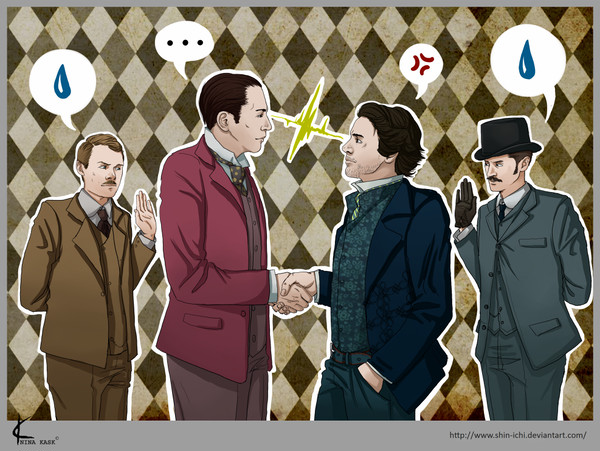 Sherlock Holmes FanArt:Meeting