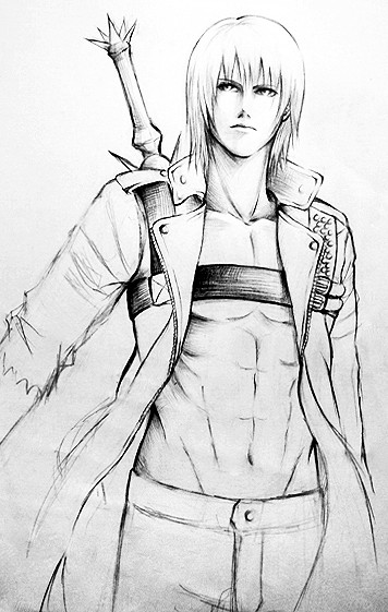 【DMC】3Dante(Lineart)