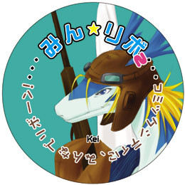 みん★リボ２缶バッジサンプル