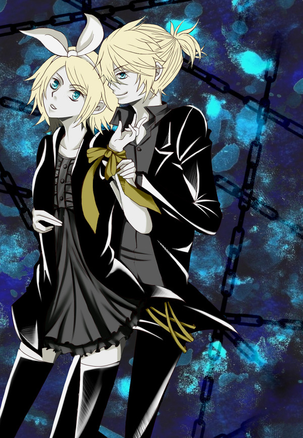 鏡音です。