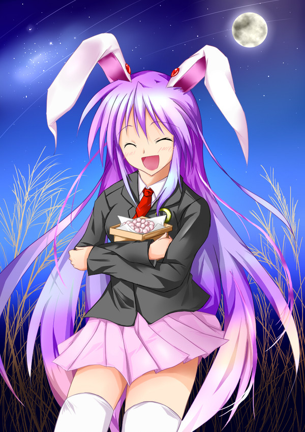 十五夜お月様見て跳ねるうさぎさん