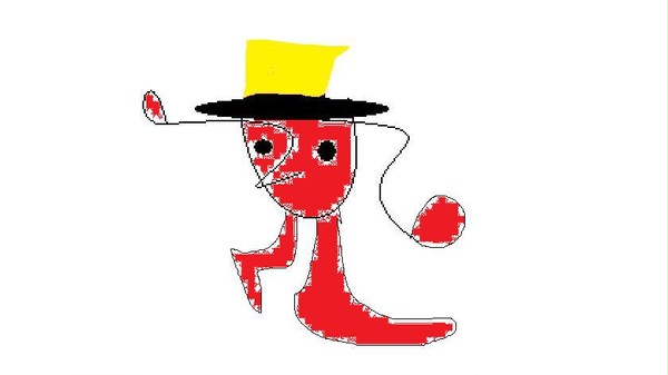 シルクハットの人