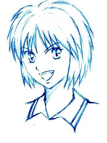 初描き