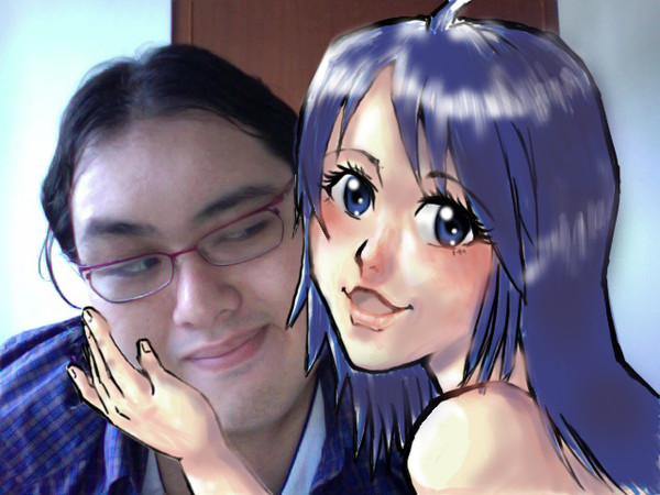 僕と一人の漫画美人