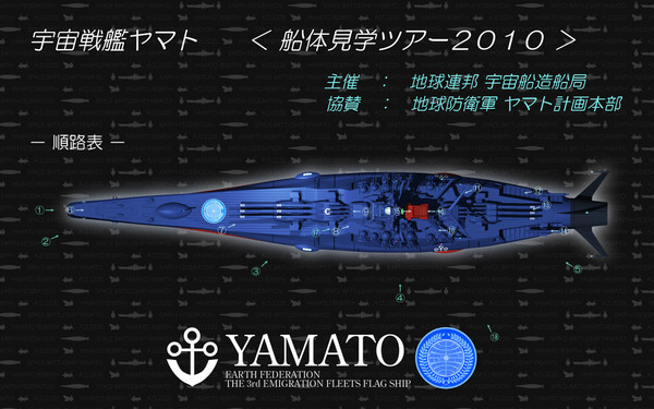 宇宙戦艦ヤマト 船体見学ツアー2010