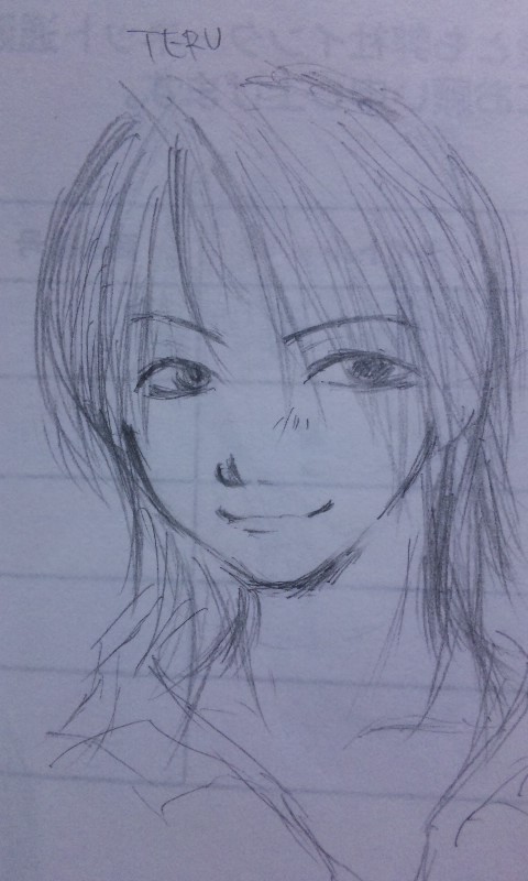 初描き