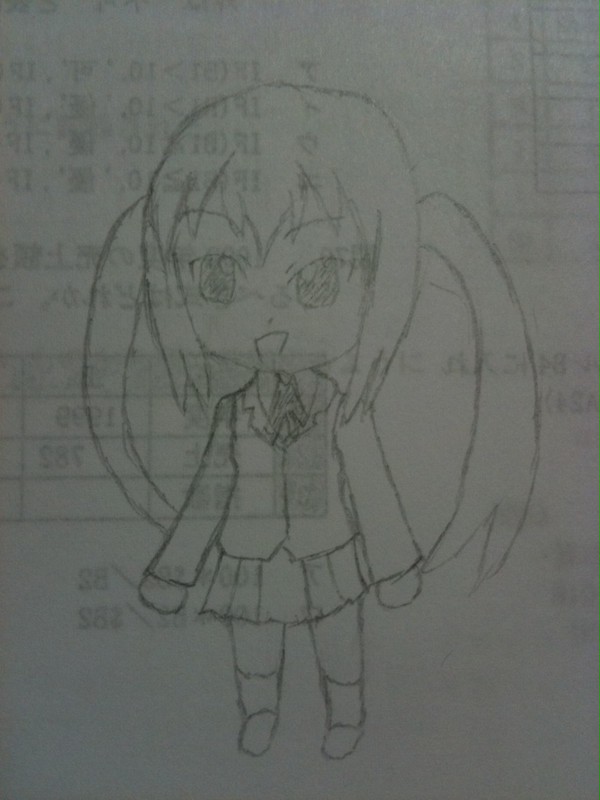 あずにゃん（落書き）