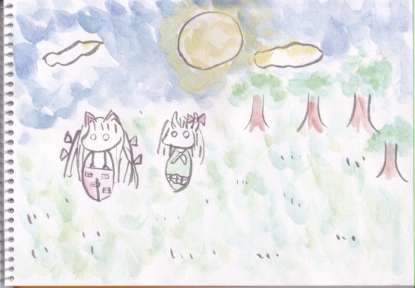 月夜の晩