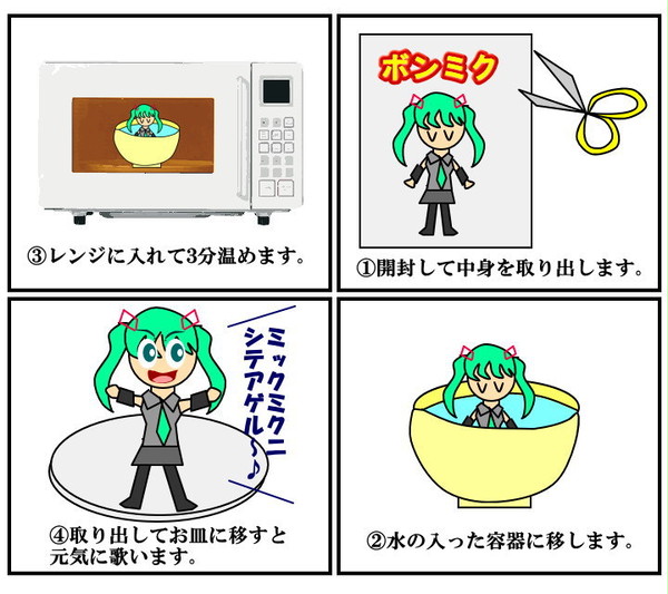 電子レンジの歌姫