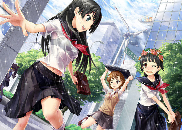 とある晴天の水遊び