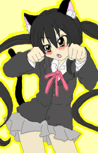 あずにゃん(*´ｪ`*)　ver色つき
