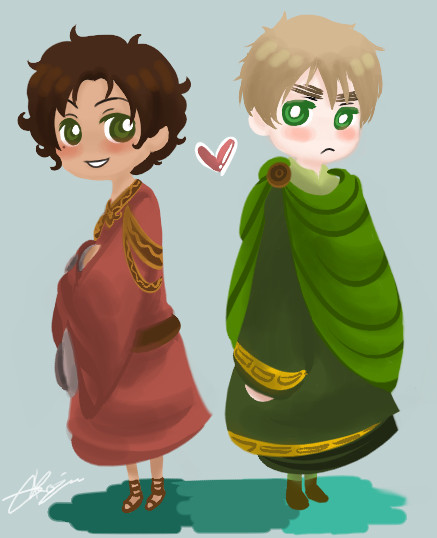 【APH】Childhood【英葡】