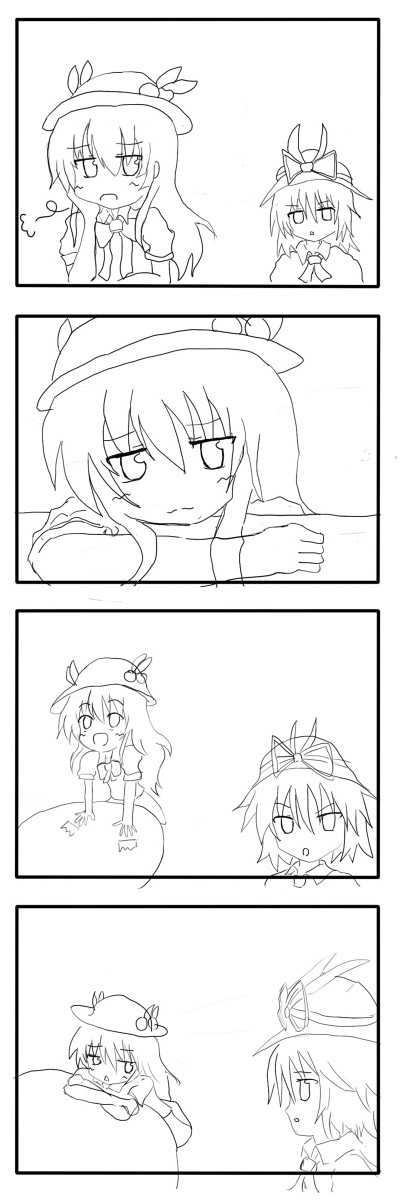 四コマを書いたつもりだったんだけどね・・・
