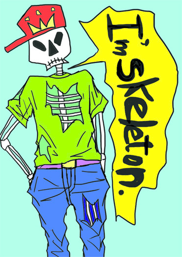 ストリートガイコツ